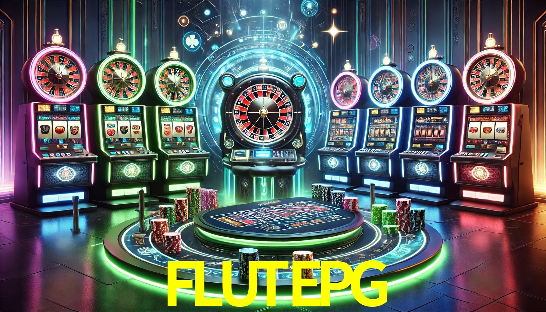 Jogos emocionantes no FLUTEPG